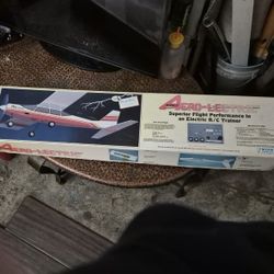 Midwest Aero-Lectric R/C Radio Control Electric Motor Trainer Airplane Kit. 
Designed as an R/C trainer airplane kit.
Features "Superior Flight Perfor