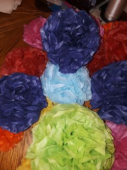 Flores a$1.00 cada una para decorar en fiestas