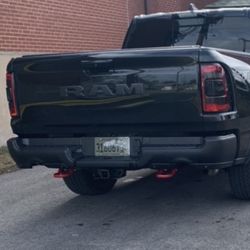 19-25 Ram 1500 Rear Red Tow Hooks 