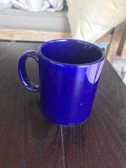 Blue mugs
