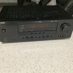* Yamaha Natural Sound * High Power Home Theater Receiver . Powerful Great Sounding Receiver In Like New Condition . Must See To Appreciate .