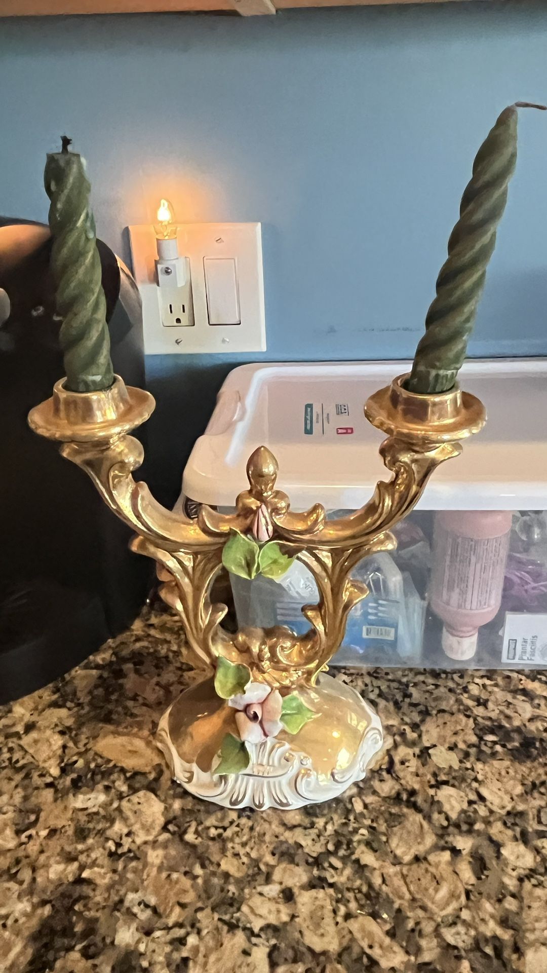 From Italy ๐ฎ๐น Capodimonte Candle Holder