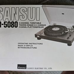Sansui FR-5080 Turntable 
