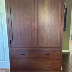 Crate and Barrel Armoire