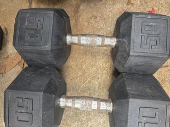 50 pound dumbbells