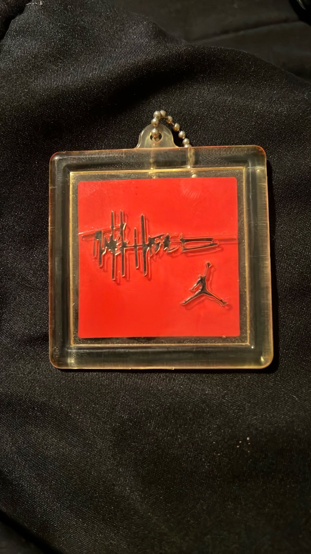 Jordan Tinker Hatfield Keychain/ Bag tag