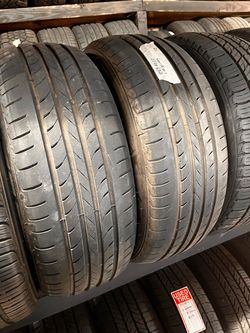 2 USED 22560R17 LINGLONG ALL SEASON TIRES for $150 installed and balance. 22560R17 225 60 17 225 60 R 17 225/60/17 225/60/R17  Texas Extreme Tire Co. 
