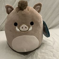 NWT Warren the boar squishmallow 7.5 inch