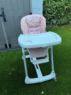 Peg Perego Baby High Chair Pink