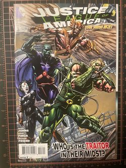 Justice League of America #3 Vol. 3 2013 DC Comics- bagged and boarded