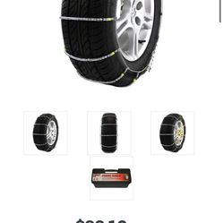 Cobra Snow Chains 13”-19” Wheel Size