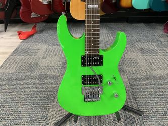 【限界値下げ】LTD (ESP) M-50 Neon Green(美品) ESP LTD M-50FR Electric Guitar, Neon Green at Gear4music