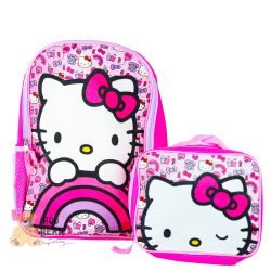 Hello Kitty Backpack And Lunch Box 