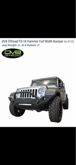 DV8 Offroad FS-18 Hammer Full Width Bumper