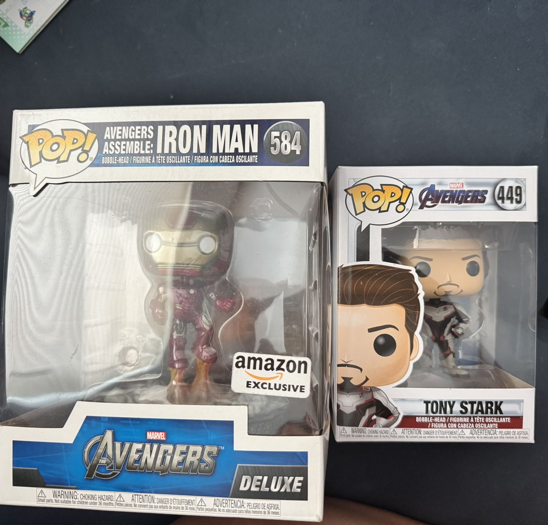 Brand New Iron Man Funko Pops