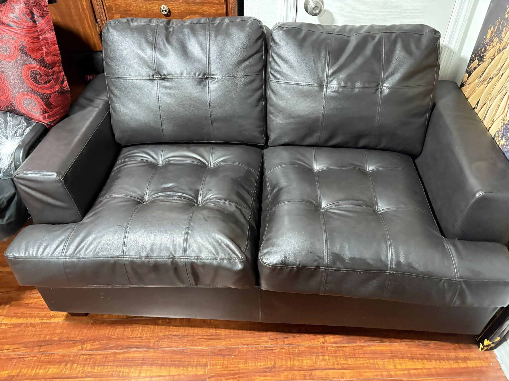 Leather Couch 