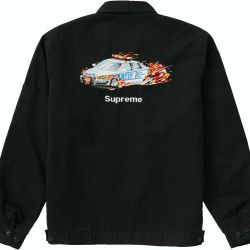 Supreme Work Jacket "Cop Car" Sz L