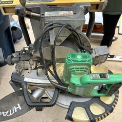 Miter saw With cart