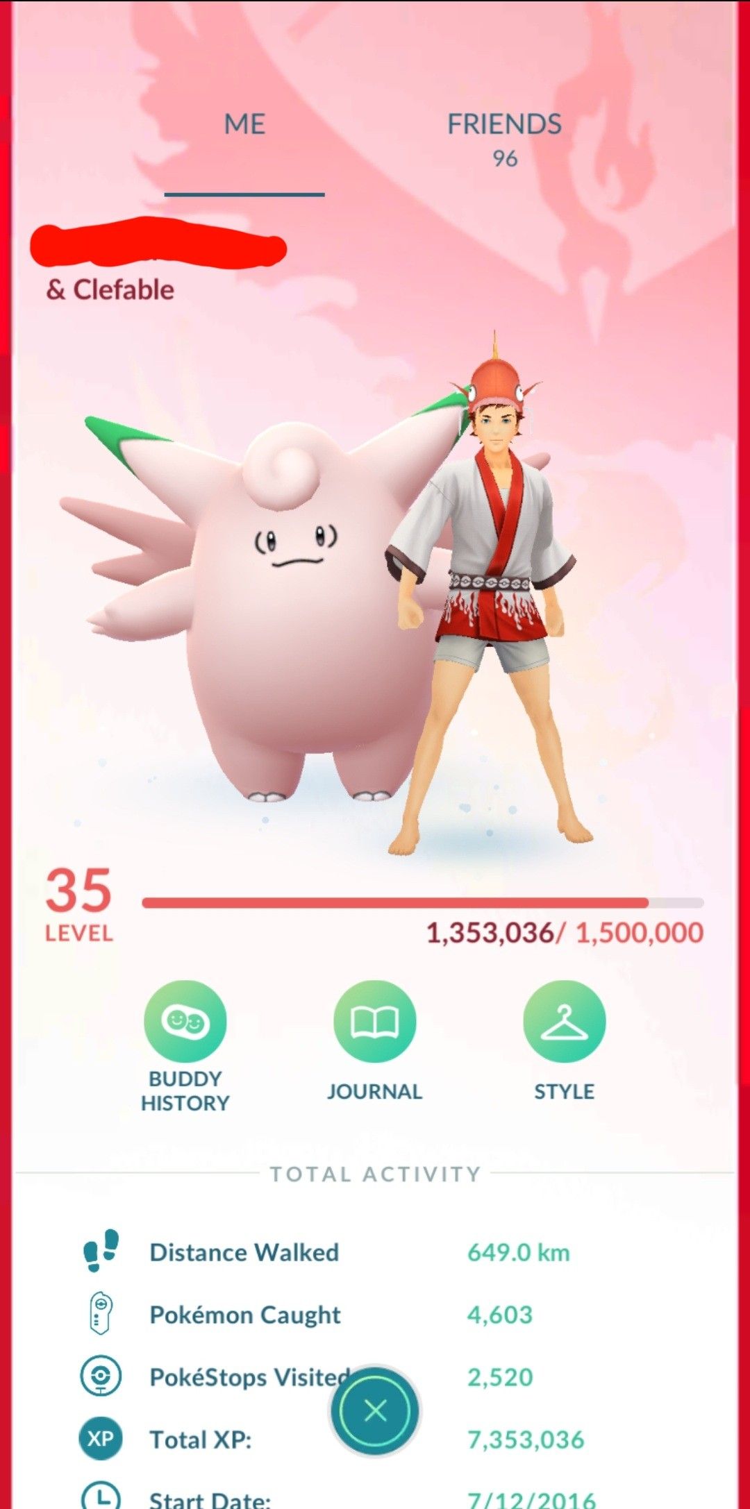 Bundle Pack Pokemon Go Account With Shiny Clefable, More Legendary,Mythical Pokemon, Multiple High CP Pokemon Included! Limited Time Only