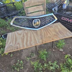 Fits NEW ACURA TLX 2018 2019 2020 Front Grille Grill w/Emblem Black/Chrome