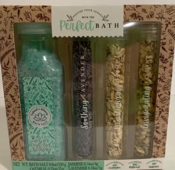 Bath Salt ( jasmine, Lavender, Oatmeal)