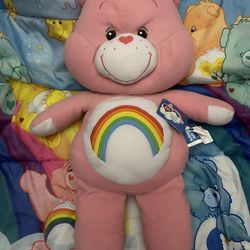 30” MWT Cheer Care Bear Cuddle Pillow