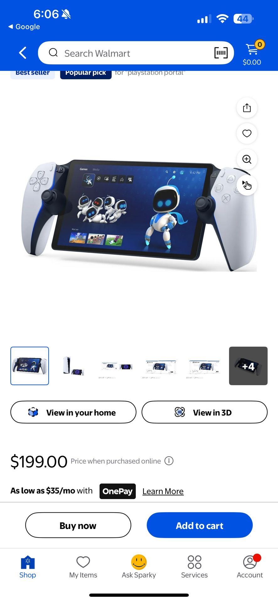 White PlayStation Portal