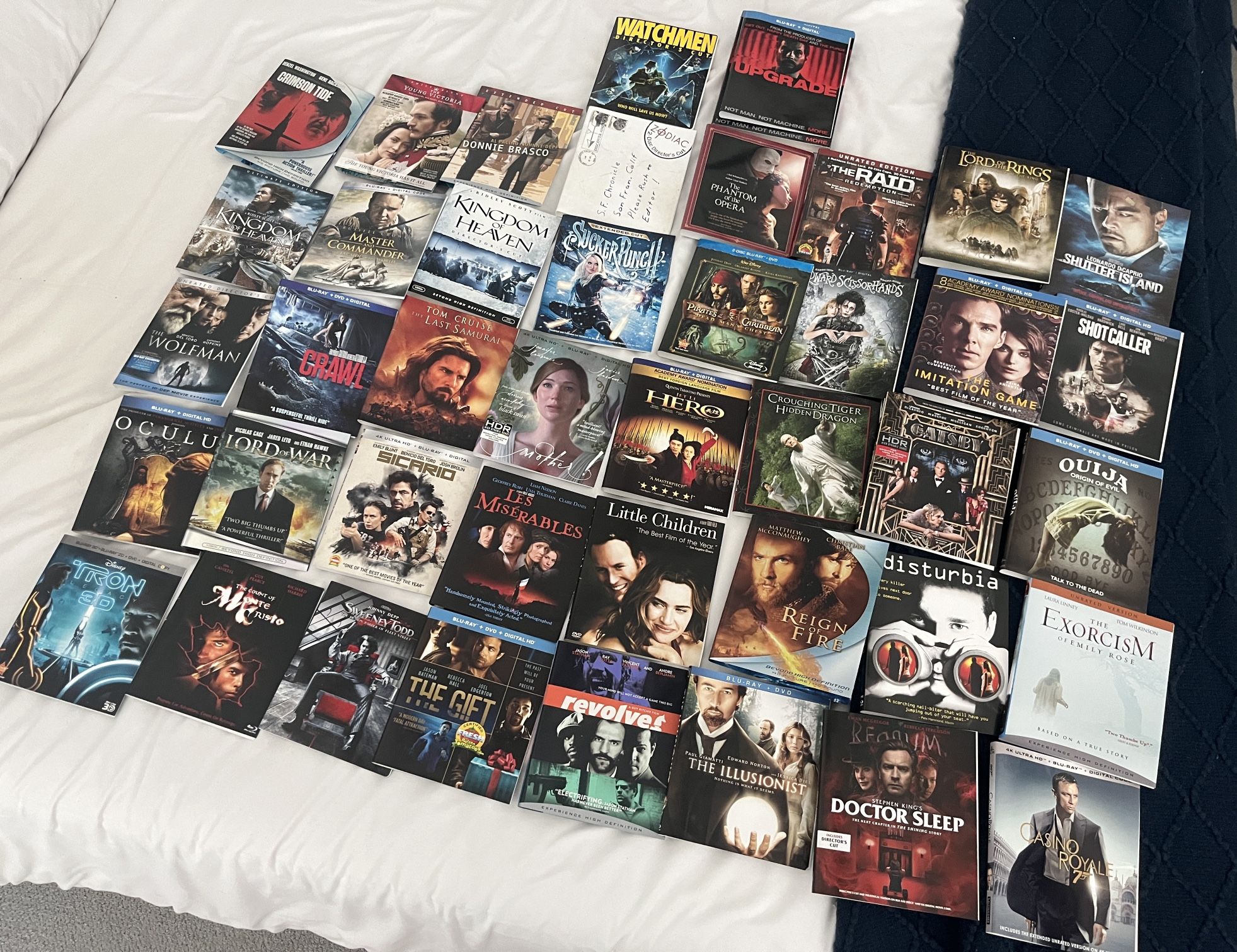 Blu Ray Movie Slip Covers (Entire Collection)