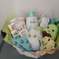 Dove Avacado Motners Day Basket 