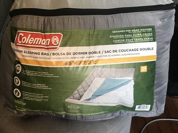 Coleman Tandem Sleeping Bag For In Pittsburgh Pa Offerup