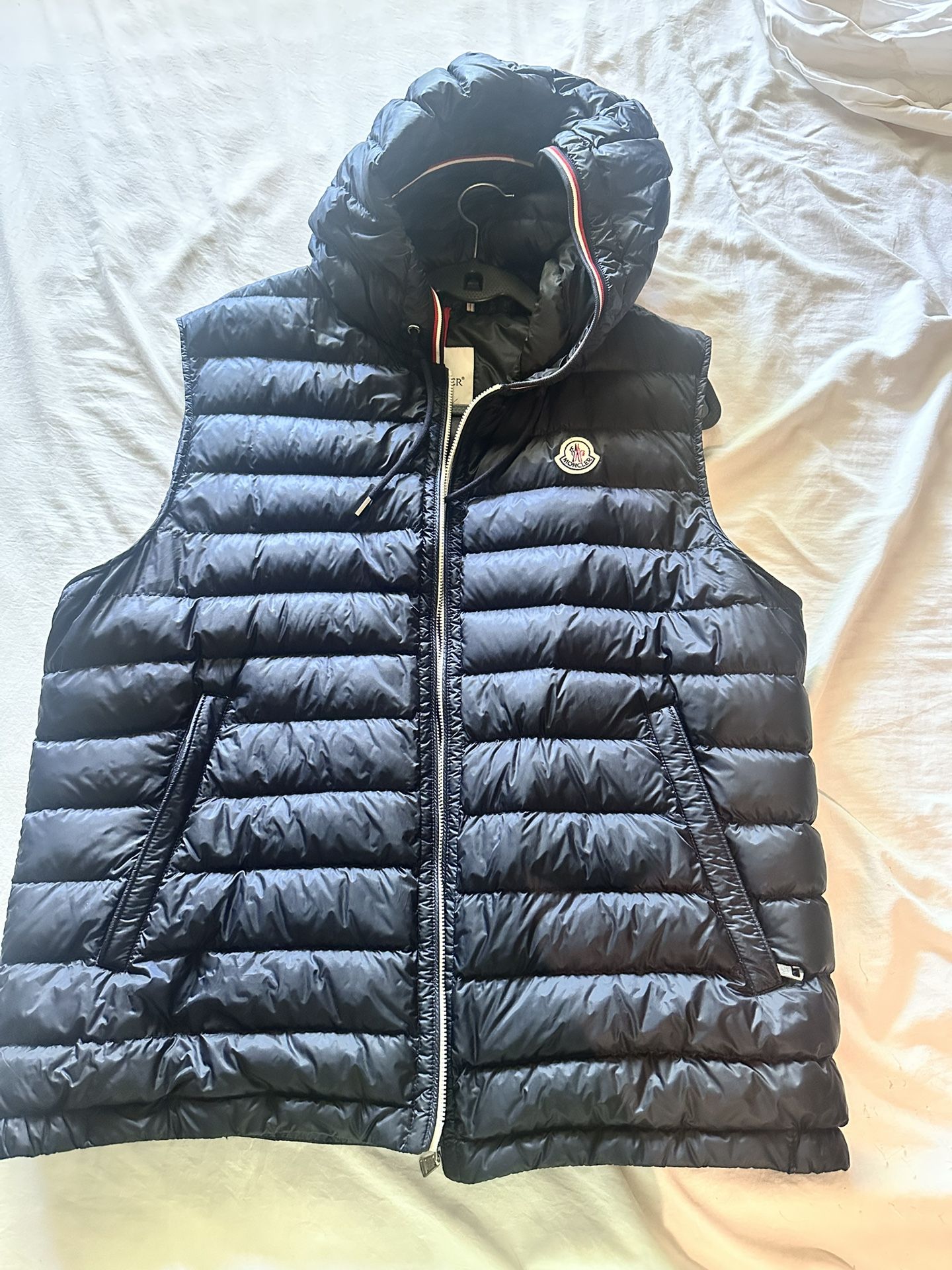 Vintage Moncler Vest With Hood