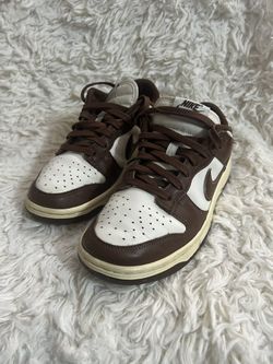 Nike Dunk Low sneakers in off white and cacao brown |7.5 men’s