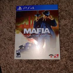 Mafia definitive Edition Ps4