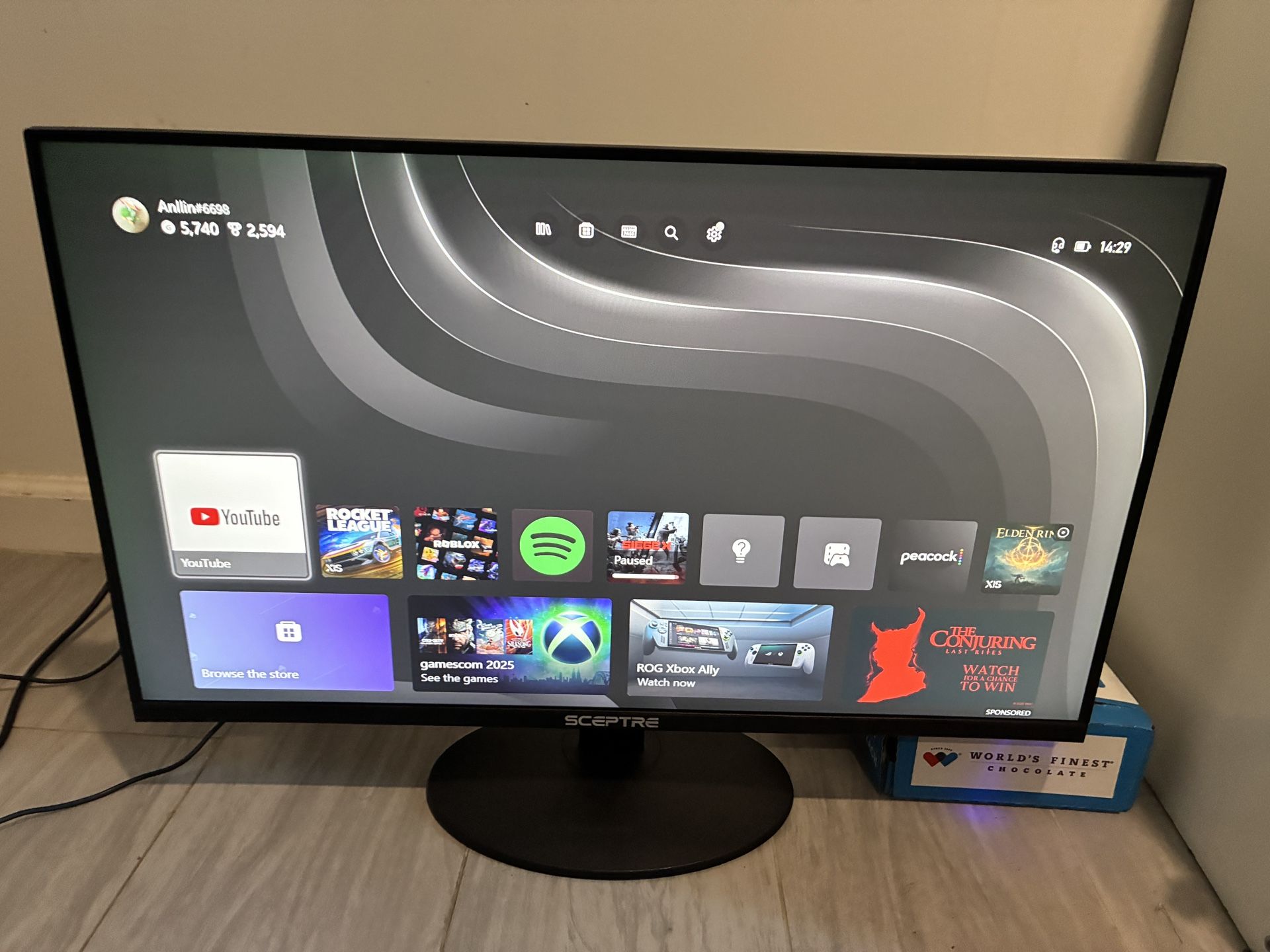 sceptre gaming monitor 