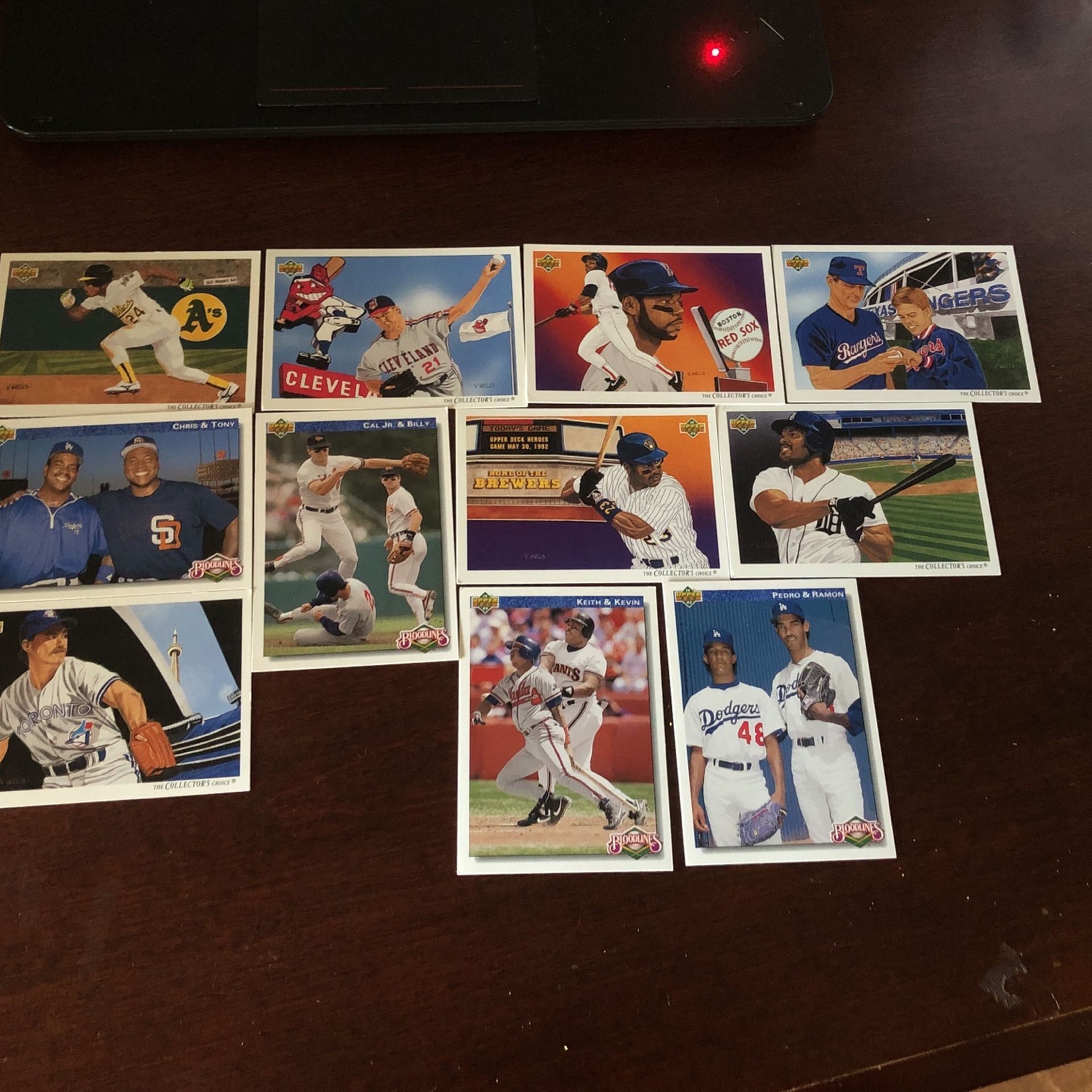 1991 Baseball Collection Cards $1 Each Or 9 For All