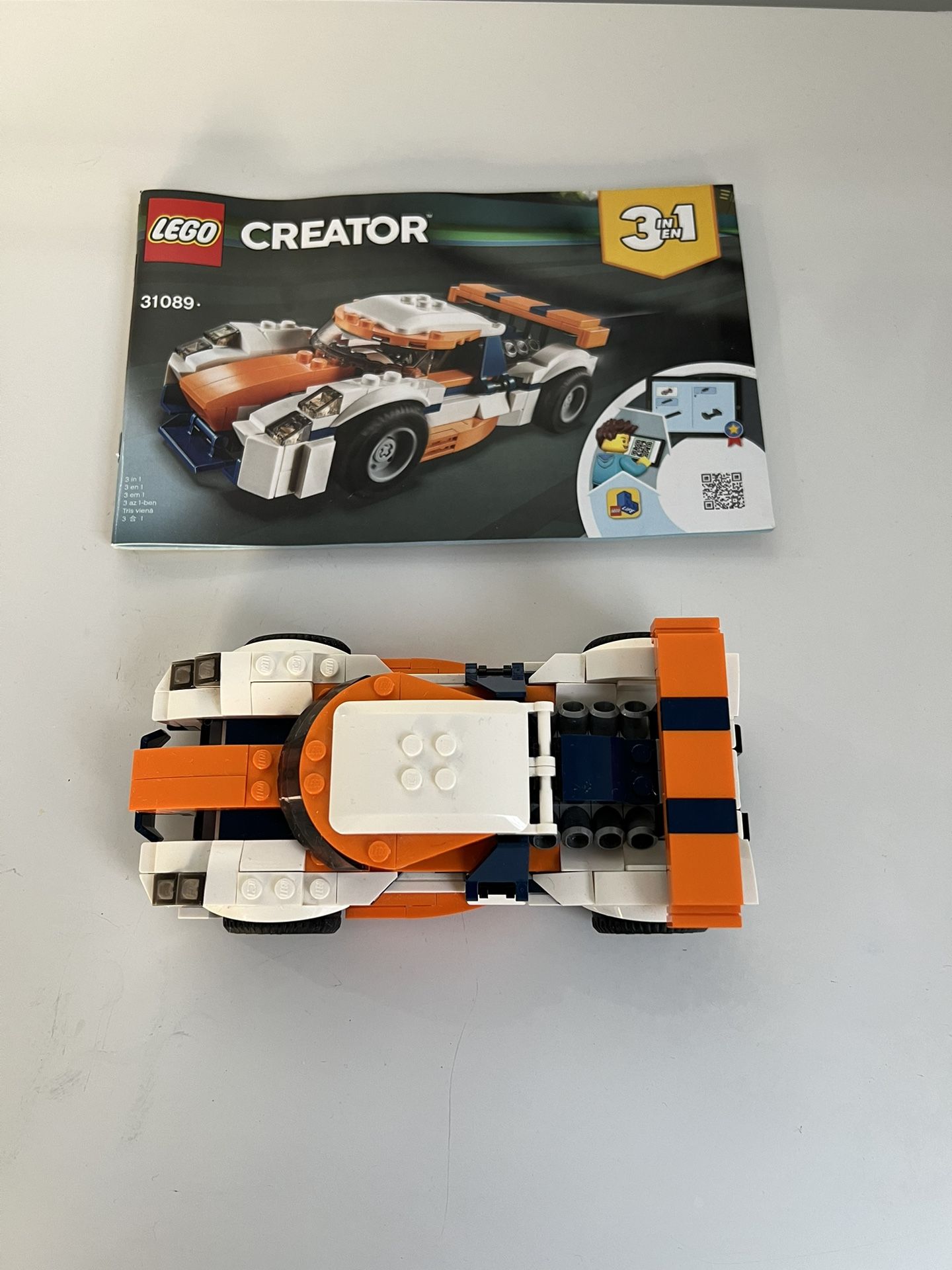 LEGO Set 31089 Creator 3in1 Sunset Track Racer Car Vehicle