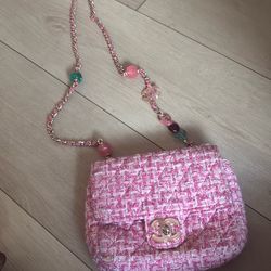 pink chanel purse