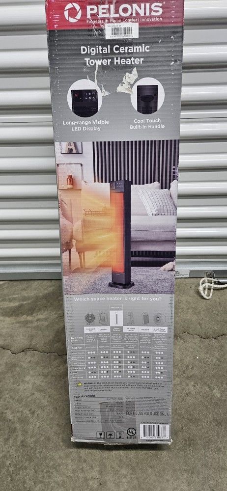 Tower space heater / calentador