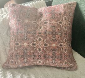 Brand New! Boho Floral Print Throw Pillow Cases Only 18 by 18