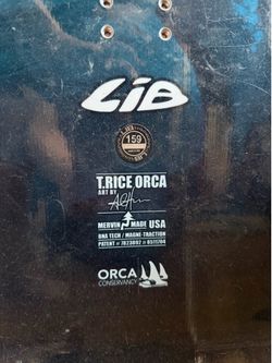 2024 Lib Tech T.Rice Orca 159 Snowboard – Ridden Twice