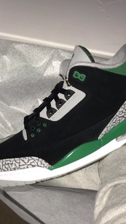 Jordan 3 Pine Greens Size 10.5, & 12 All Brand New 