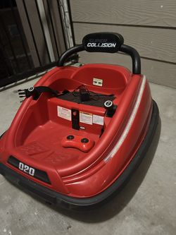 Red bumper car