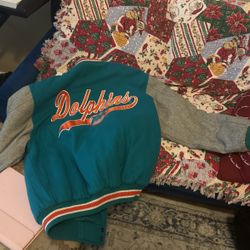 Jacket - Dolphins Size MEFIUM