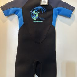 O’Neal Kids Brand New Wet Suit Size 4 Toddler 50 UV Block 