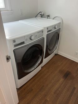 Kenmore Elite Front-Load Washer and Dryer Set