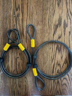 Bike cable lock (2set)