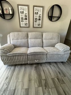 Jumbo Corduroy Recliner Set $1379