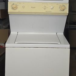 (GAS)  Stackable Washer & Dryer