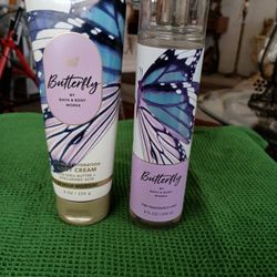 Bath And Body Works Butterfly Set $16.00