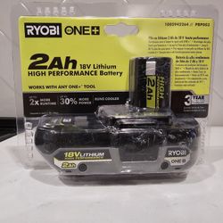 Ryobi One+ 18v 2ah Battery
